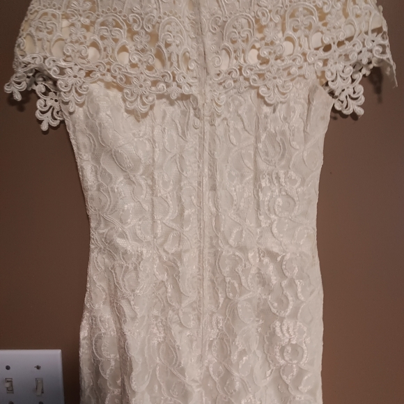 Jessica Maclintock vintage  wedding dress  size 0  pre-owned  good  condition - Picture 7 of 15
